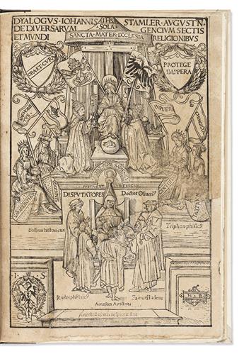 Stamler, Johannes (fl. circa 1500) Dyalogus de Diversarum Gencium Sectis et Mundi Regionibus.